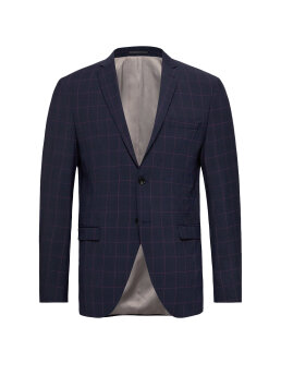 SELECTED - SLHSLIM-BILL NAVY/PINK CHECK B