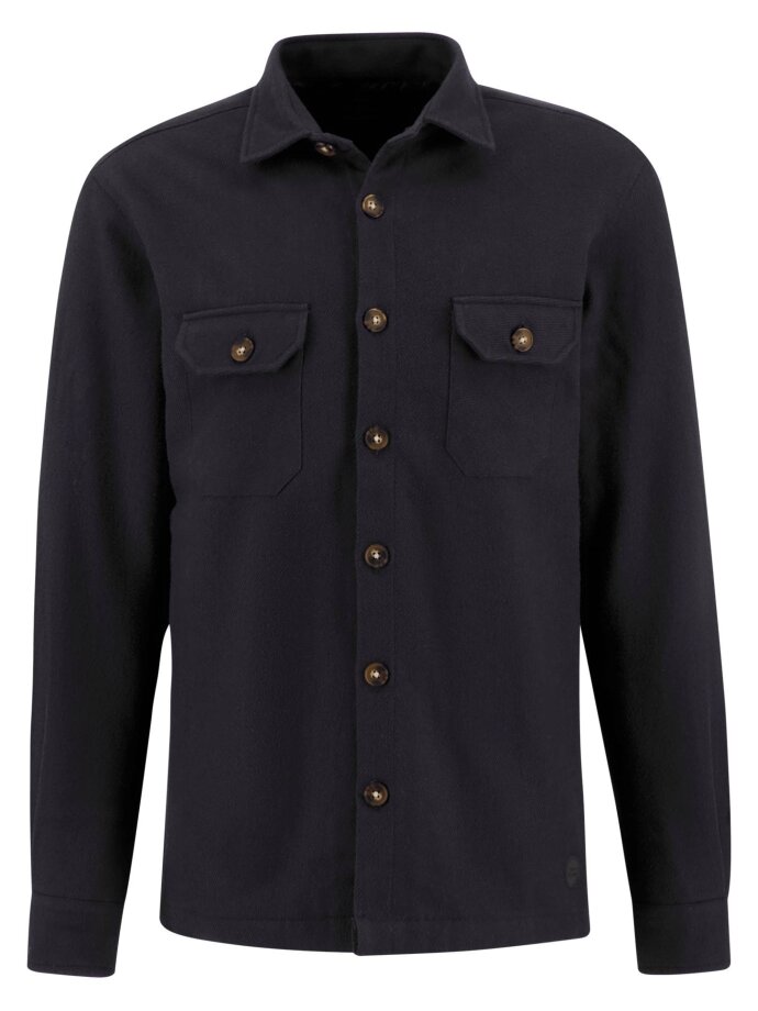 FYNCH-HATTON - Heavy Flannel Overshirt FYNCH-HATTON - Heavy Flannel Overshirt