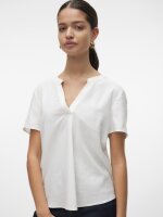 VERO MODA - VMMYMILO SS V-NECK TOP WVN GA