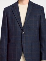 SELECTED - SLHSLIM-DALLAS WOOL CHECK BLZ