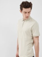 SELECTED - SLHFAVE ZIP SS POLO NOOS