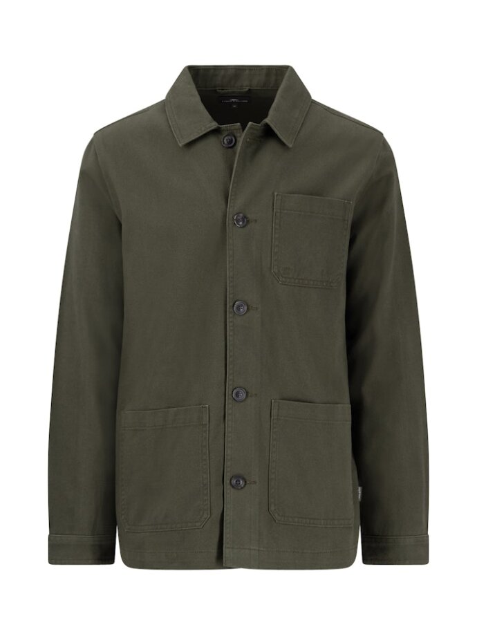 FYNCH-HATTON - Garmentdye Twill Overshirt