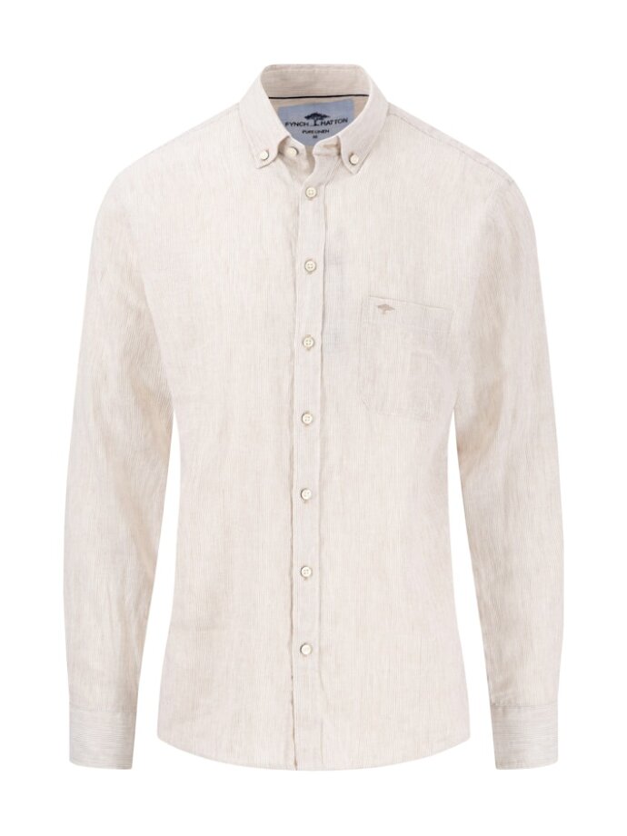 FYNCH-HATTON - Linen Fine Stripe