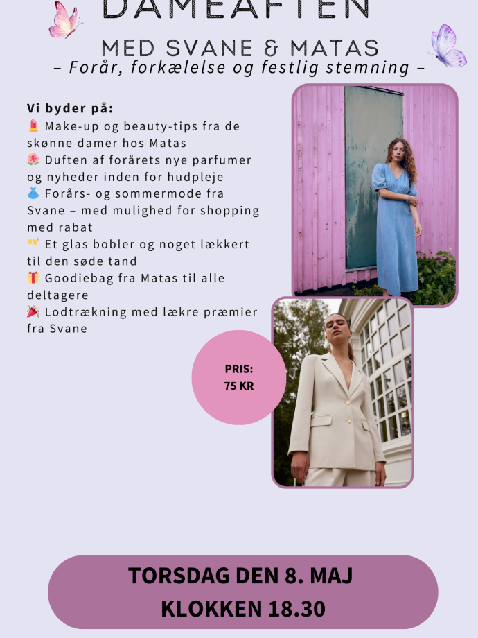 ISAY - Dameaften med Svane og Matas