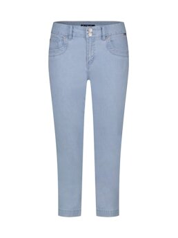 RED BUTTON - Romy fancy chambray