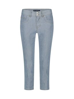 RED BUTTON - Suze denim stripe