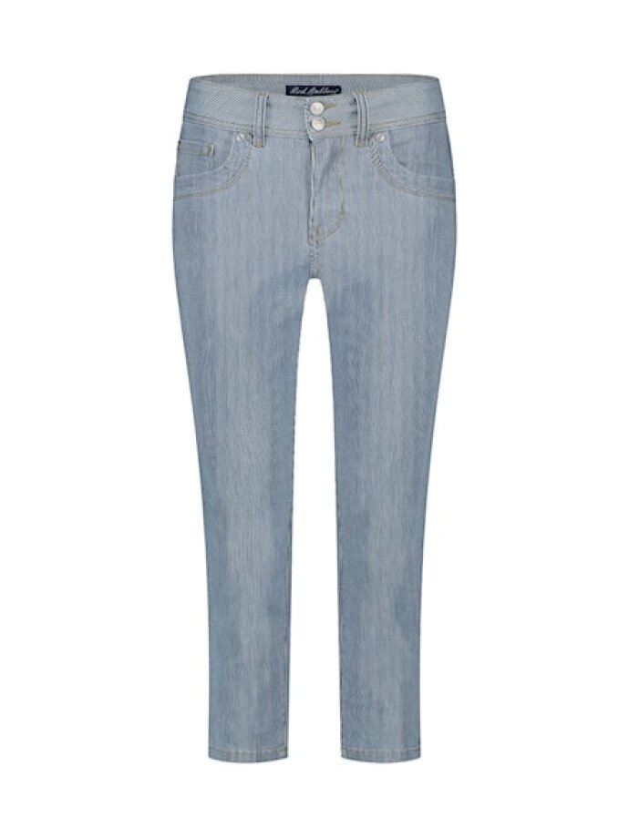 RED BUTTON - Suze denim stripe
