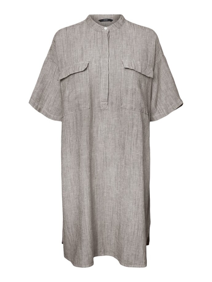 VERO MODA - VMLINE 2/4 LINEN MIX STRIPE TU