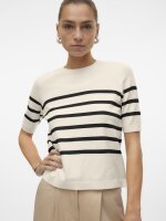 VERO MODA - VMSABA PLAIN SS O-NECK PULLOVE