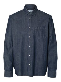 SELECTED - SLHREGCARLO DENIM LS SHIRT
