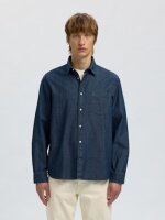 SELECTED - SLHREGCARLO DENIM LS SHIRT