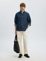 SELECTED - SLHREGCARLO DENIM LS SHIRT
