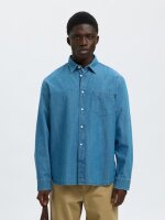 SELECTED - SLHREGCARLO DENIM LS SHIRT