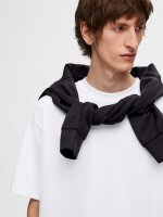 SELECTED - SLHLOOSEOSCAR SS O-NECK TEE NO