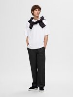 SELECTED - SLHLOOSEOSCAR SS O-NECK TEE NO