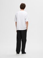 SELECTED - SLHLOOSEOSCAR SS O-NECK TEE NO