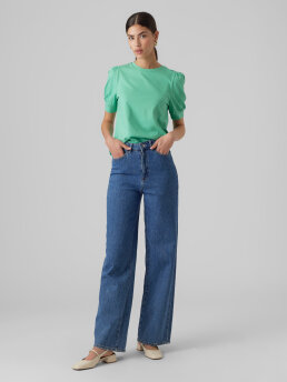VERO MODA - AWKERRY 2/4 O-NECK TOP NOOS