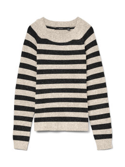 VERO MODA - VMDOFFY LS O-NECK BLOUSE NOOS