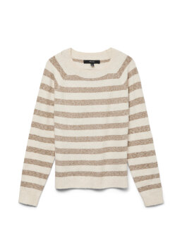 VERO MODA - VMDOFFY LS O-NECK BLOUSE NOOS