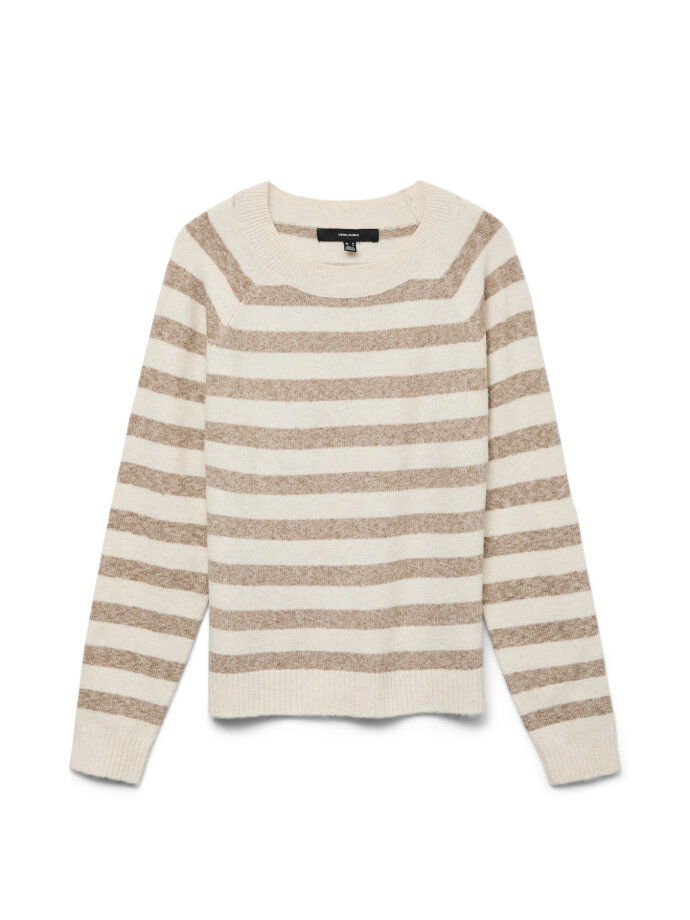 VERO MODA - VMDOFFY LS O-NECK BLOUSE NOOS