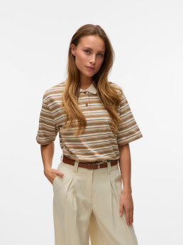 VERO MODA - AWMAREN 2/4 POLO T-SHIRT