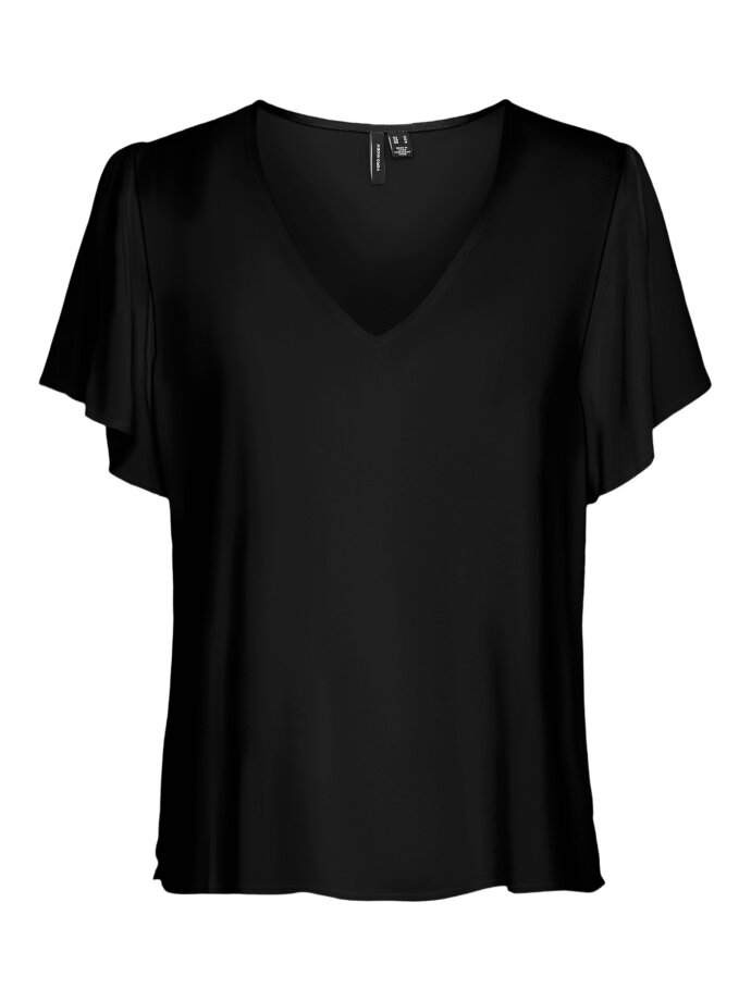 VERO MODA - VMEASY JOY V-NECK SS BLOUSE