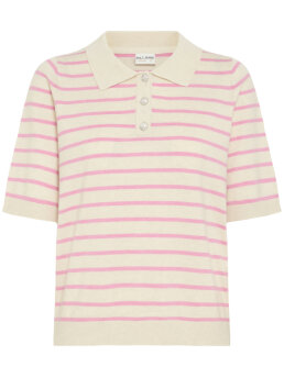 PULZ - PZSARA Striped Polo Tshirt