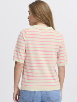 PULZ - PZSARA Striped Polo Tshirt