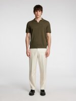 SELECTED - SLHTELLER SS KNIT POLO NOOS