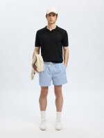 SELECTED - SLHTELLER SS KNIT POLO NOOSSLH