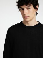 SELECTED - SLHTRAY LS KNIT MERINO CREW