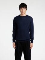 SELECTED - SLHTRAY LS KNIT MERINO CREW