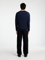 SELECTED - SLHTRAY LS KNIT MERINO CREW