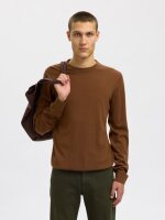 SELECTED - SLHTRAY LS KNIT MERINO CREW