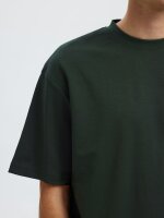 SELECTED - SLHLOOSEOSCAR SS O-NECK TEE NO