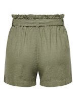 JDY - JDYSAY MW LINEN BELT SHORTS