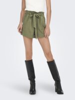 JDY - JDYSAY MW LINEN BELT SHORTS