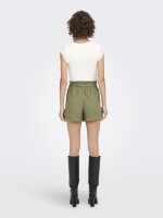 JDY - JDYSAY MW LINEN BELT SHORTS