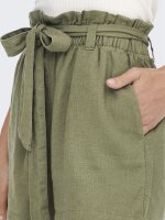 JDY - JDYSAY MW LINEN BELT SHORTS