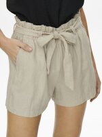 JDY - JDYSAY MW LINEN BELT SHORTS