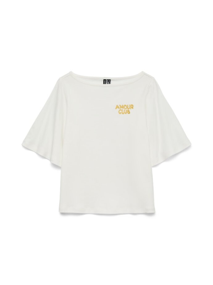 VERO MODA - VMLESLEY 2/4 O-NECK T-SHIRT