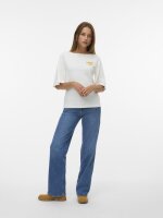 VERO MODA - VMLESLEY 2/4 O-NECK T-SHIRT