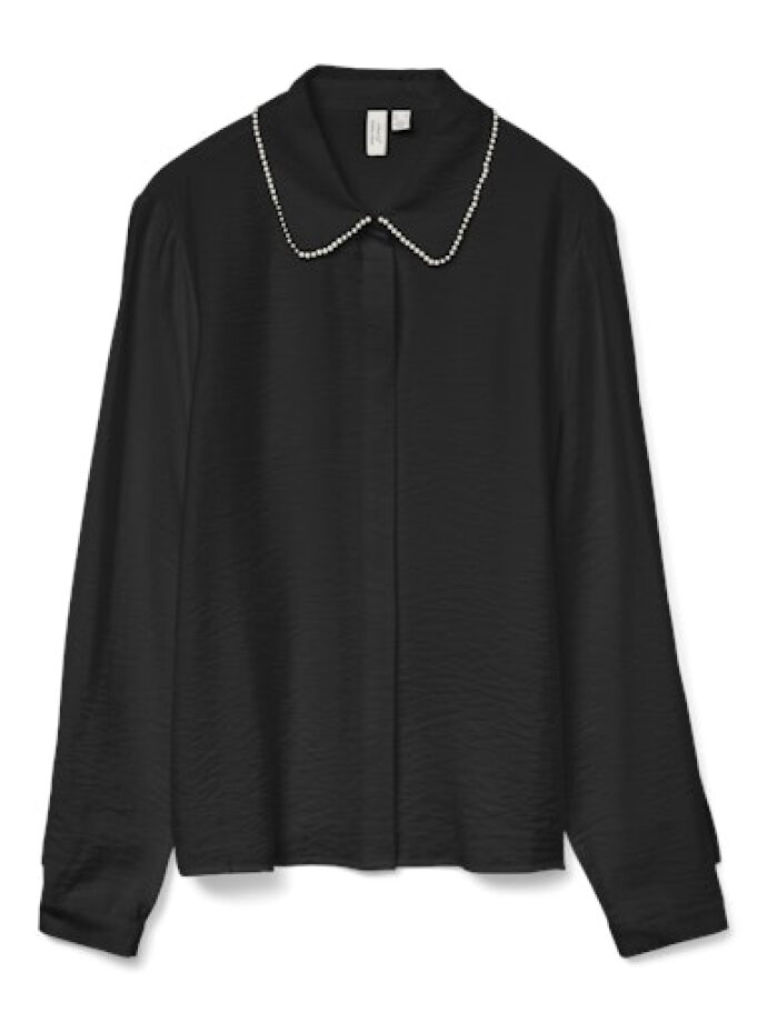 VERO MODA - VMFALINA L/S SHIRT WVN BTQ GA