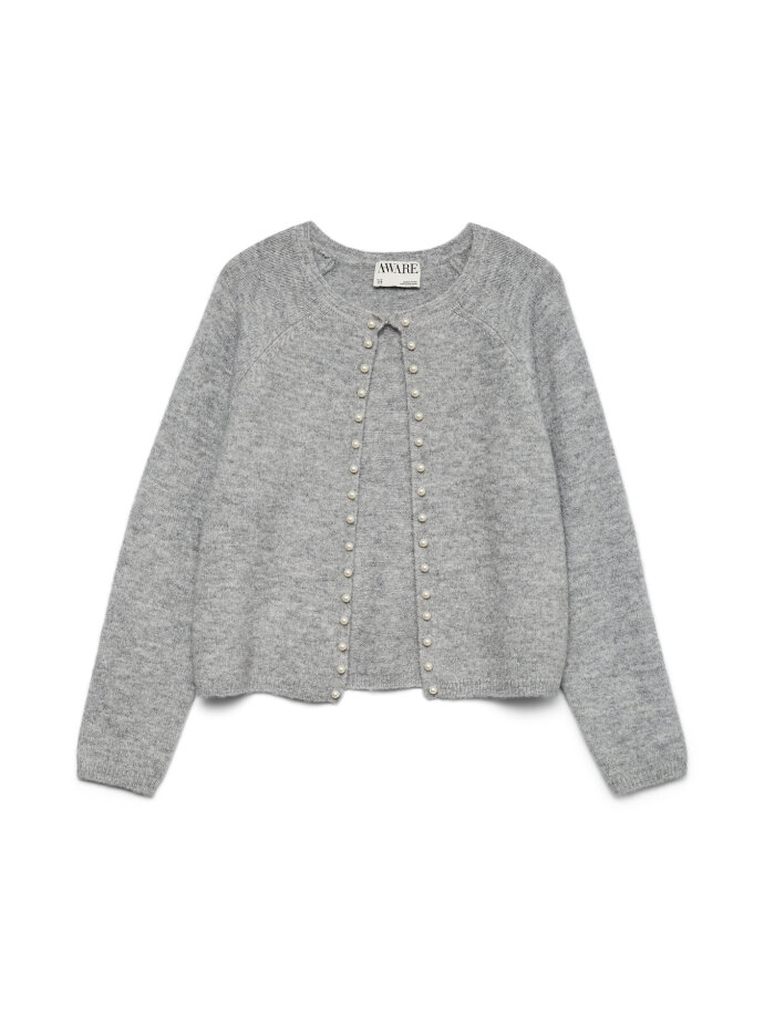 VERO MODA - AWMAGALENE LS O-NECK PEARL CAR