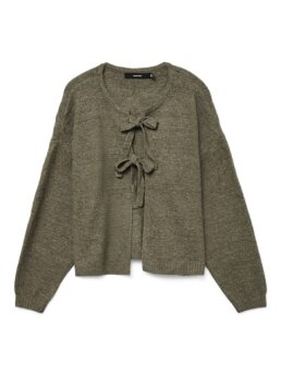 VERO MODA - VMBOOM STRUCTURE LS O-NECK TIE