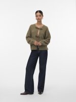 VERO MODA - VMBOOM STRUCTURE LS O-NECK TIE