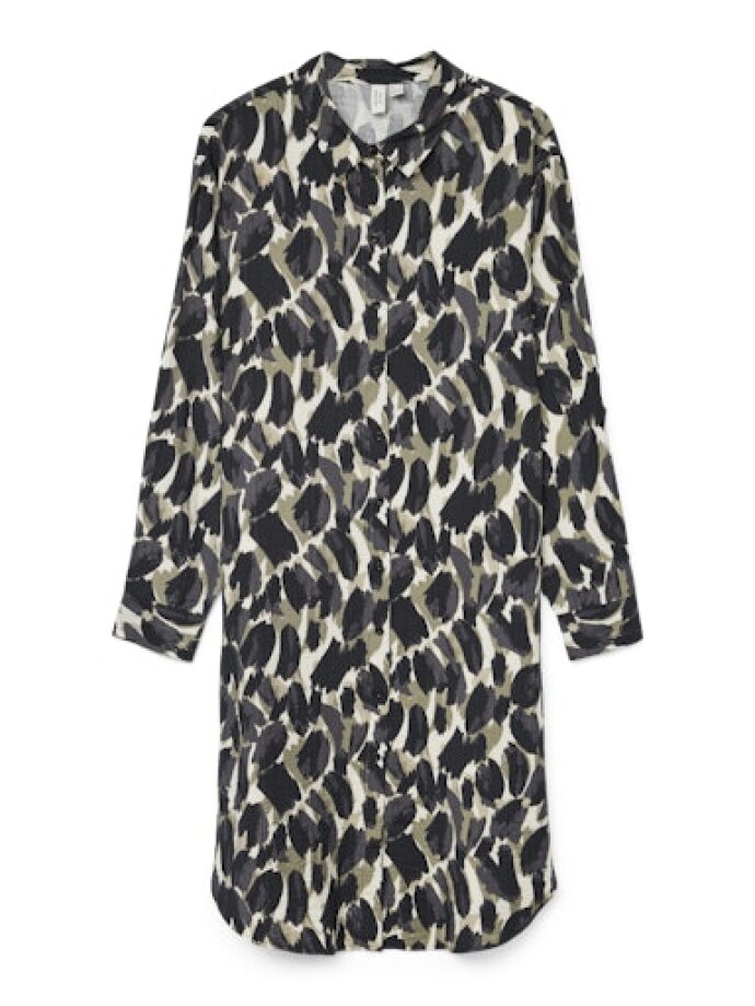VERO MODA - VMFANINI L/S BLK SHIRT DRESS