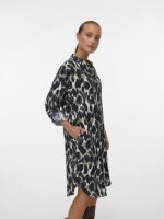 VERO MODA - VMFANINI L/S BLK SHIRT DRESS