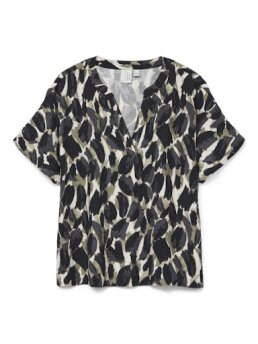 VERO MODA - VMFANINI S/S V-NECK TOP