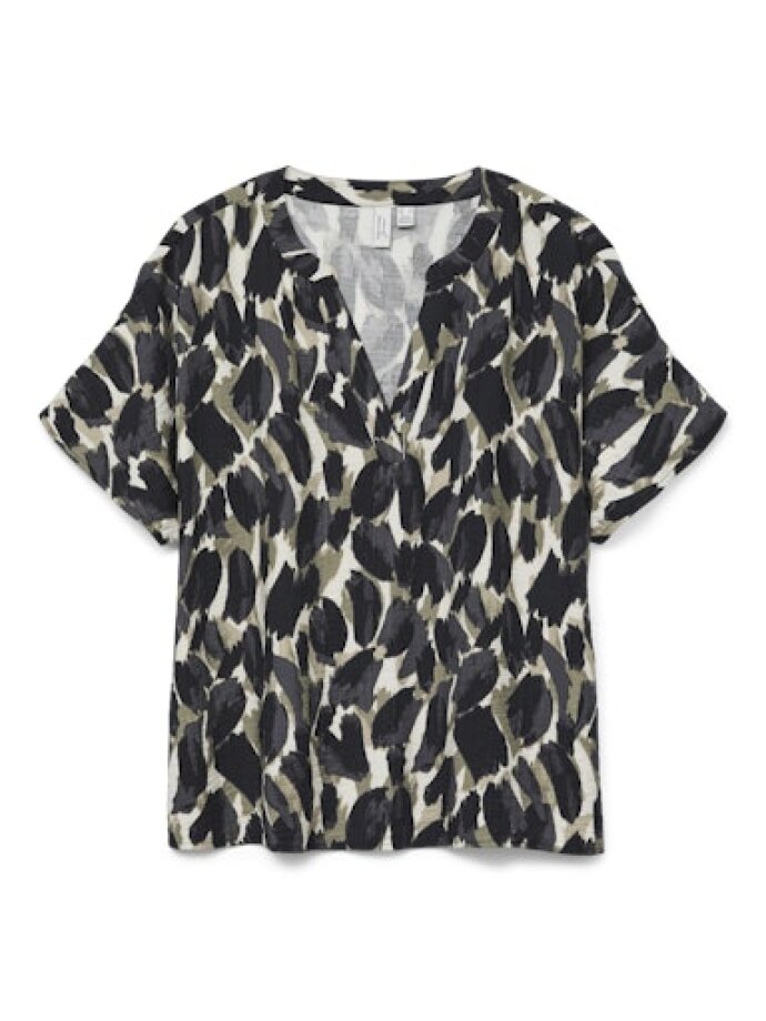 VERO MODA - VMFANINI S/S V-NECK TOP
